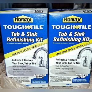 White Tub & Sink Refinishing Kit